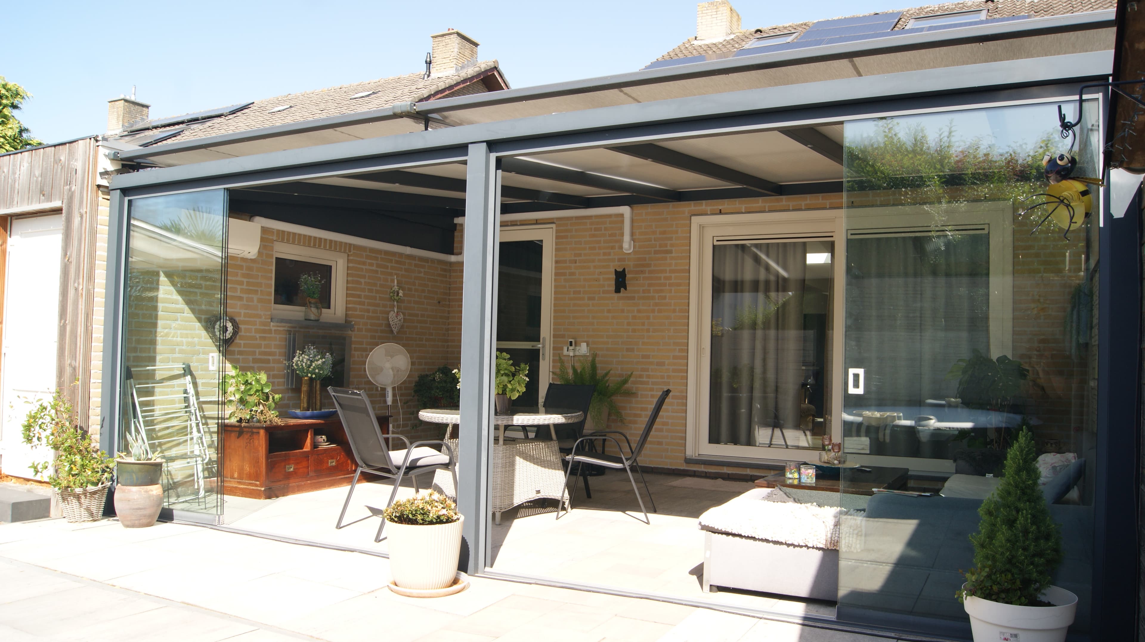 Tuinkamer en terras