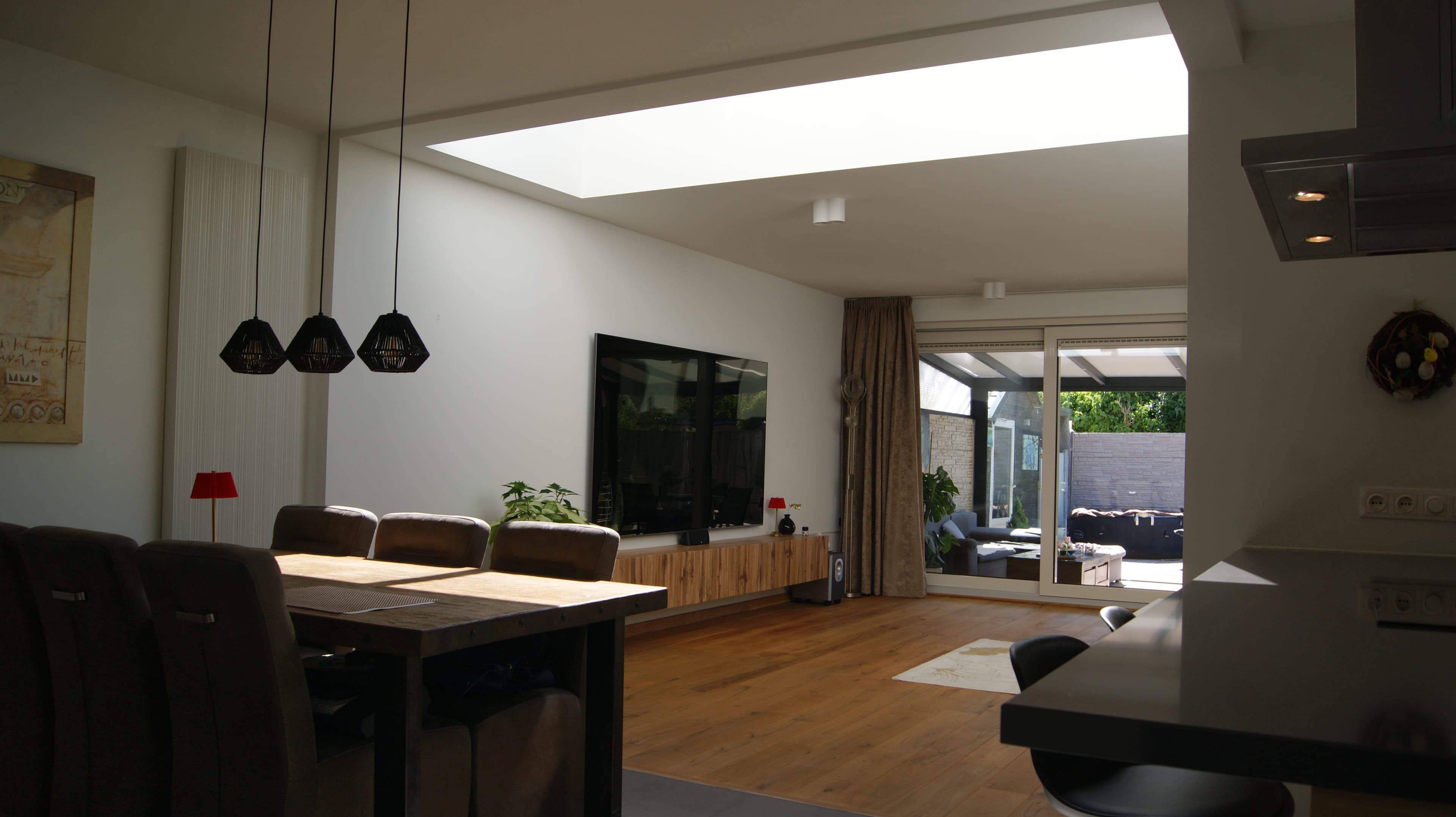 Woonkamer tv-hoek